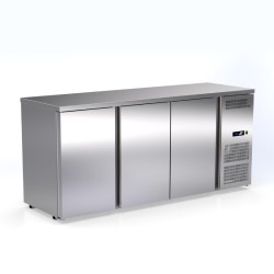 Πάγκος Συντήρησης TR-157-2HR Barline 210x70x100cm Inox 550lt 772W ARTSTEEL