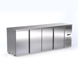 Πάγκος Συντήρησης TR-187-3HR Barline 265x70x100cm Inox 730lt 850W ARTSTEEL