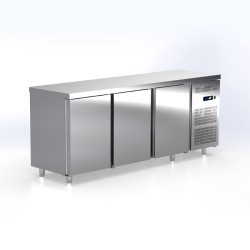 Πάγκος Συντήρησης TR-206-3R Barline 207x60x87cm Inox 370lt 590W ARTSTEEL