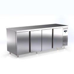 Πάγκος Συντήρησης TR-217-GR Slimline 220x70x87cm Inox GN 1/1 510lt 772W ARTSTEEL