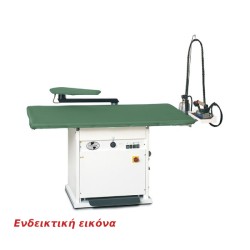 Τραπέζι Σιδερώματος TRA-STD-AF 130x80cm Ηλεκτρικό Ορθογώνιο με Μονάδα Κενού Αέρος, Boiler & 1 Ατμοσίδερο Γενικής Χρήσης STIRMATIC