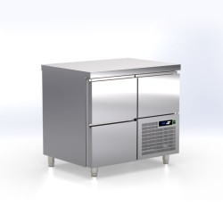 Πάγκος Συντήρησης TS-097-3R Gastroline 94x70x87cm Inox 435W GN 1/1 με Συρτάρια ARTSTEEL