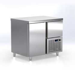 Πάγκος Συντήρησης TS-097-DR Gastroline 94x70x87cm Inox 180lt 435W με Συρταρωτή Μηχανή ARTSTEEL