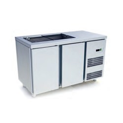 Πάγκος Συντήρησης Τυριών TT-147-0 141x70x87cm Inox 590W ARTSTEEL