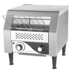 Φρυγανιέρα TT-150 28.8x41.8x38.7cm 1.34kW 220-240V 150τμχ/ώρα Αυτόματη με Σύστημα Κύλισης Αλυσίδα OLYMPIA