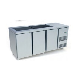 Πάγκος Συντήρησης Τυριών TT-187-0 188x70x87cm Inox 772W ARTSTEEL