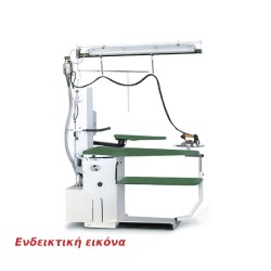 Τραπέζι Σιδερώματος TVB-R-PANTS 140x53x30cm Ηλεκτρικό με Boiler Ατμού, Μονάδα Κενού Αέρος / Εμφύσησης, Ρυθμιζόμενο Ύψος & 1 Ατμοσίδερο για Παντελόνια STIRMATIC
