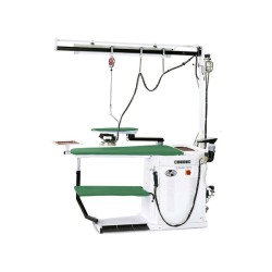 Τραπέζι Σιδερώματος TVB-S-STD 120x40x25cm Ηλεκτρικό με Boiler 16lt, Μονάδα Κενού Αέρος, Λειτουργία Εμφύσησης / Up-steam, Αντλία Νερού & 1 Ατμοσίδερο Γενικής Χρήσης STIRMATIC