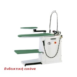 Τραπέζι Σιδερώματος TVFS-STD 120x40x25cm Ηλεκτρικό με Μονάδα Κενού Αέρος, Up-steam, Υποδοχή για Boiler & 1 Ατμοσίδερο Γενικής Χρήσης STIRMATIC