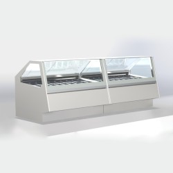 Βιτρίνα Συντήρησης VZ-108-C Classic 125x126x135cm 450W ARTSTEEL