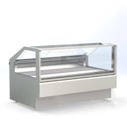 Βιτρίνα Συντήρησης Κρεοπωλείου VM-251-K Stretta 250x120x120cm Inox 1043W ARTSTEEL