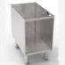 Ουδέτερο Στοιχείο VN35/0 Tecno70 35x57,5x60cm Ανοιχτό σε Ανοιχτό Ντουλάπι TECNOINOX