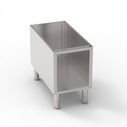 Ουδέτερο Στοιχείο VN4L9 Tecno90 40x76,5x57cm Aνοιχτό σε Ανοιχτό Ντουλάπι TECNOINOX