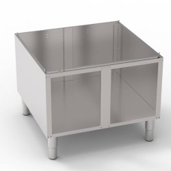 Ουδέτερο Στοιχείο VN8L9 Tecno90 80x76,5x57cm Ανοιχτό σε Ανοιχτό Ντουλάπι TECNOINOX