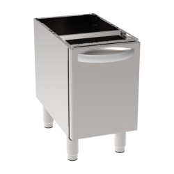 Ουδέτερο Στοιχείο VNP35L7 Tecno70 35x57,5x60cm Ανοιχτό σε Ντουλάπι με 1 Πόρτα TECNOINOX