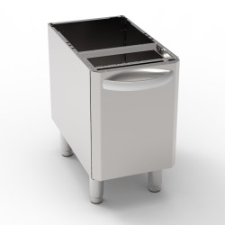 Ουδέτερο Στοιχείο VNP35/0 Tecno65 35x57,5x60cm Ανοιχτό σε Κλειστό Ντουλάπι TECNOINOX
