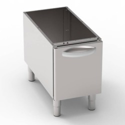 Ουδέτερο Στοιχείο VNP4L9 Tecno90 40x76,5x57cm Ανοιχτό με Κλειστό Ντουλάπι TECNOINOX