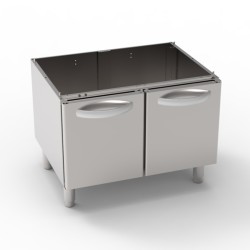 Ουδέτερο Στοιχείο VNP8L7 Tecno74 80x57,5x57cm Ανοιχτό σε Κλειστό Ντουλάπι με 2 Πόρτες TECNOINOX