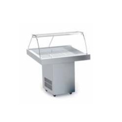 Βιτρίνα Συντήρησης Ψαριών VP-149-KR 141x90x120cm Inox 435W Εκθετήριο ARTSTEEL
