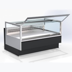 Βιτρίνα Συντήρησης Κρεοπωλείου VQ-151-K Quadrata 150x120x125cm Inox 772W ARTSTEEL