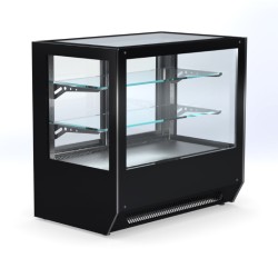 Βιτρίνα Συντήρησης VR-096-2D Self Service 90x60x90cm Inox 435W Επιτραπέζια ARTSTEEL