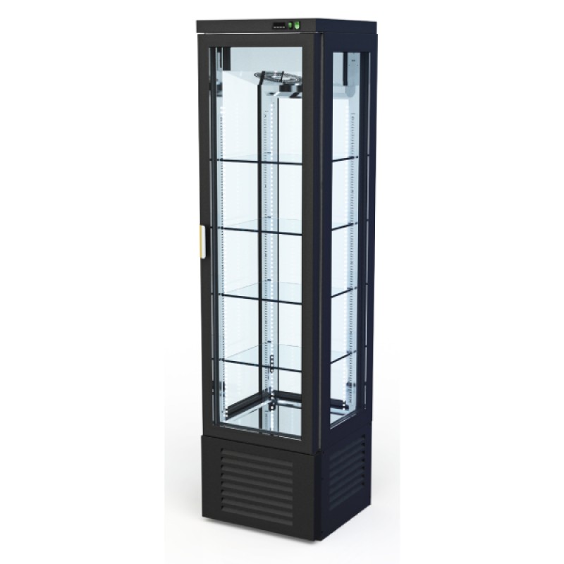 Βιτρίνα Κρασιών WD-088-B 80x70x240cm 1/2HP με 1 Πόρτα για 70 Μπουκάλια σε Μαύρο Χρώμα ARTSTEEL Βιτρίνα Κρασιών WD-088-B 80x70x240cm 1/2HP με 1 Πόρτα για 70 Μπουκάλια σε Μαύρο Χρώμα ARTSTEEL
