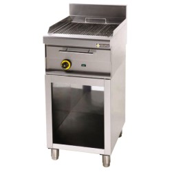 Σχαριέρα WEG1-B Σειρά 65 47x65x94cm 6kW 230V Ηλεκτρική Νερού 1 Ζώνης με Λιποσυλλέκτη σε Ανοιχτό Ντουλάπι SERGAS