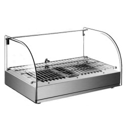 Θερμαινόμενη Βιτρίνα XCR-25L 55.5x38x30.3cm 800W 220V Παρουσίασης Επιτραπέζια OLYMPIA