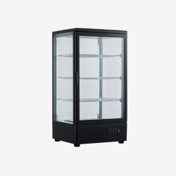 Θερμαινόμενη Βιτρίνα XCR-68L 42.5x38x81.5cm 400W 220V Παρουσίασης Επιτραπέζια 4 Επιπέδων OLYMPIA