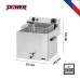Φριτέζα ηλεκτρική 11 lt με βρυσάκι απορροής | POWER 8.1kW Φριτέζα ηλεκτρική 11 lt με βρυσάκι απορροής | POWER 8.1kW