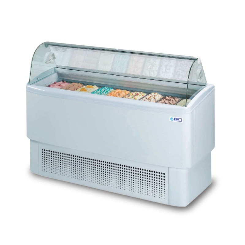 Βιτρίνα παγωτού 7 γεύσεων