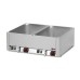 Bain Marie διπλό για GN 1/1 με βρυσάκια απορροής Bain Marie διπλό για GN 1/1 με βρυσάκια απορροής