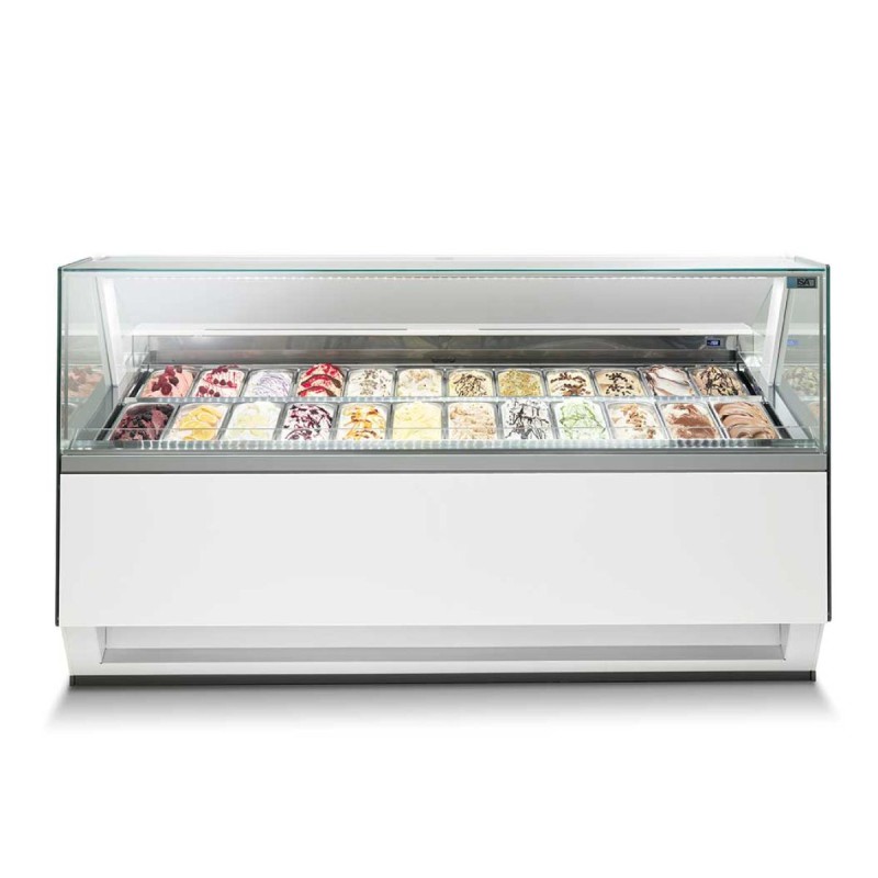 Βιτρίνα παγωτού 12 γεύσεων