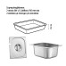 Bain Marie διπλό για GN 1/2 Bain Marie διπλό για GN 1/2