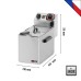Φριτέζα ηλεκτρική μονή 5 lt | 3kWatt Φριτέζα ηλεκτρική μονή 5 lt | 3kWatt
