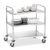 Trolley σερβιρίσματος 3 επιπέδων Trolley σερβιρίσματος 3 επιπέδων