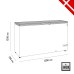 Καταψύκτης 1504x700x945mm Καταψύκτης 1504x700x945mm
