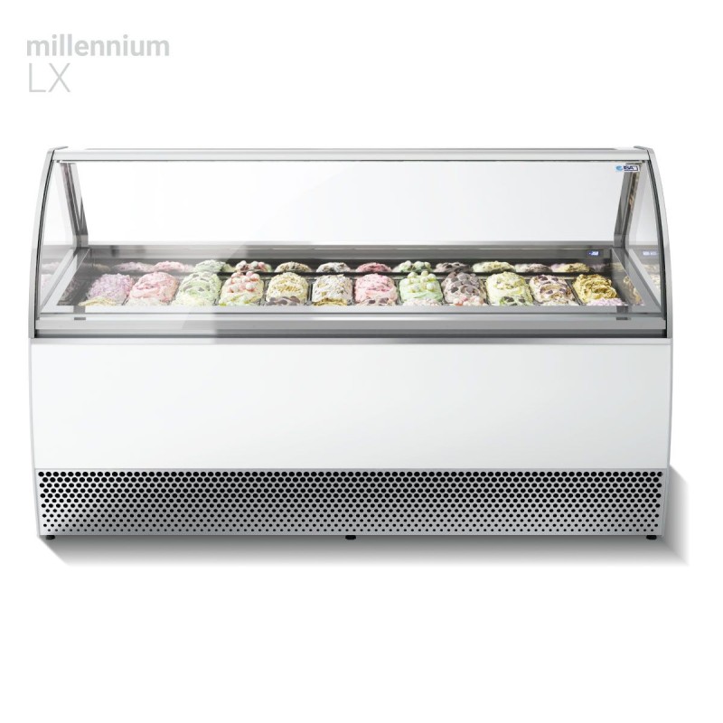 Βιτρίνα παγωτού 12 γεύσεων 