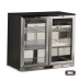 Βιτρίνα συντήρησης Back Bar Inox με ανοιγόμενες πόρτες Βιτρίνα συντήρησης Back Bar Inox με ανοιγόμενες πόρτες