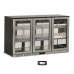 Βιτρίνα συντήρησης Back Bar Inox με ανοιγόμενες πόρτες Βιτρίνα συντήρησης Back Bar Inox με ανοιγόμενες πόρτες