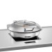 Chafing Dish Flexible στρογγυλό με soft close & παράθυρο ελέγχου Chafing Dish Flexible στρογγυλό με soft close & παράθυρο ελέγχου