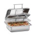 Chafing Dish για GN2/3 με soft close & παράθυρο ελέγχου Chafing Dish για GN2/3 με soft close & παράθυρο ελέγχου