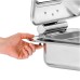 Chafing Dish για GN2/3 με soft close & παράθυρο ελέγχου Chafing Dish για GN2/3 με soft close & παράθυρο ελέγχου