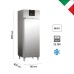 Τυφλή κατάψυξη 700 lt για GN 2/1, inox 304 Τυφλή κατάψυξη 700 lt για GN 2/1, inox 304