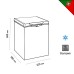 Καταψύκτης Silver 620x580x840mm Καταψύκτης Silver 620x580x840mm