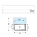 Βιτρίνα Set up μήκους 1800mm για GN 1/4 Βιτρίνα Set up μήκους 1800mm για GN 1/4