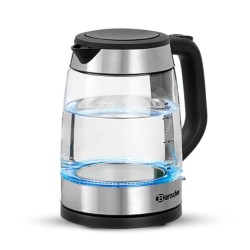 Βραστήρας Νερού Δωματίου 200096 16x23x23,5Υcm 1,7lt 2200W 230V 50/60Hz Διάφανος με Φωτιζόμενη Βάση και Φίλτρο Αλάτων Bartscher