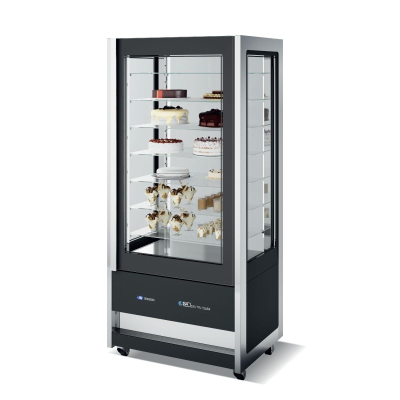 Βιτρίνα κατάψυξη-συντήρηση πανοραμική