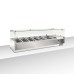 Βιτρίνα Set up μήκους 1500 mm για GN Βιτρίνα Set up μήκους 1500 mm για GN