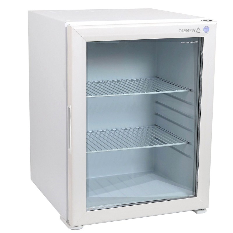 Mini Bar 45 CG 42,5Πx45,5Βx56,5Υcm 45lt 2-8oC 0,15kWh 220/240V 50/60Hz 26/29dB με Μοτέρ Inverter Κλάση A+++ με LED και Τζάμι OLYMPIA